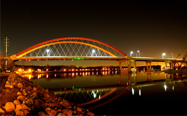 Hastings Minnesota Bridge over the Mississippi