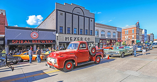 Hastings Car Show on Main Street